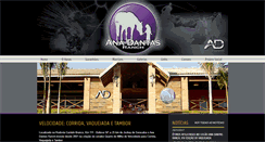Desktop Screenshot of anadantasranch.com.br